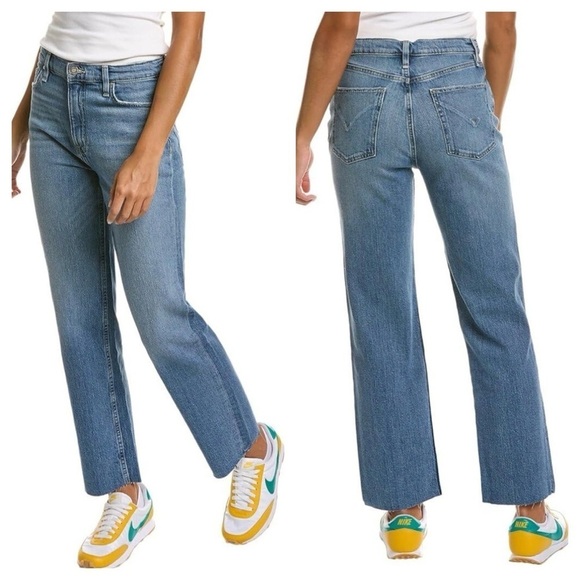 HUDSON JEANS BLAIR HIGH RISE STRAIGHT CROP LADIE'S COLOR CLAUDIA SIZE 29 - Picture 1 of 13